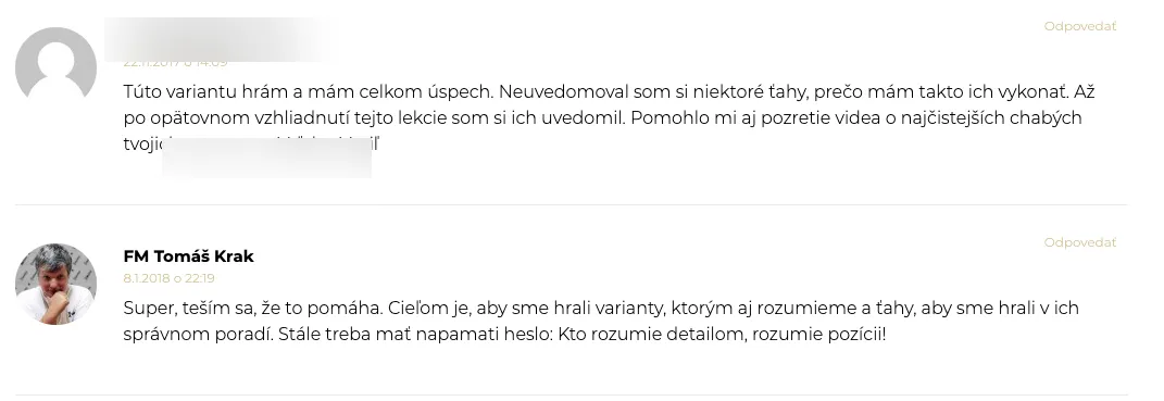 Recenzia z členskej sekcie