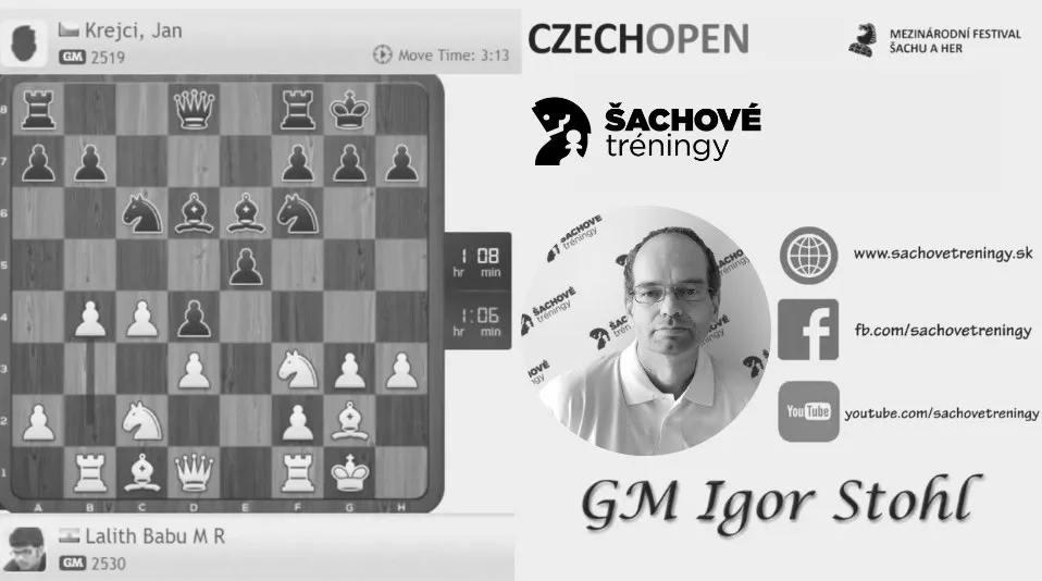 Veľmajster Igor Štohl komentuje partiu